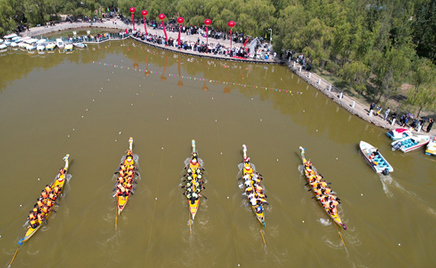 w88win官网生物荣获第九届黄河杯龙舟赛第二名