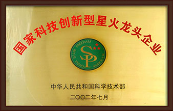 国度科技创新型星火龙头企业
